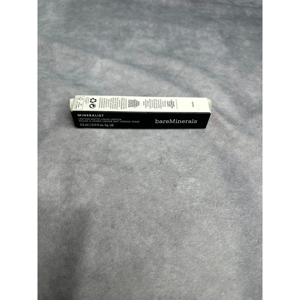 bareMinerals lasting matte liquid lipstick in Daring perfect for Christmas party